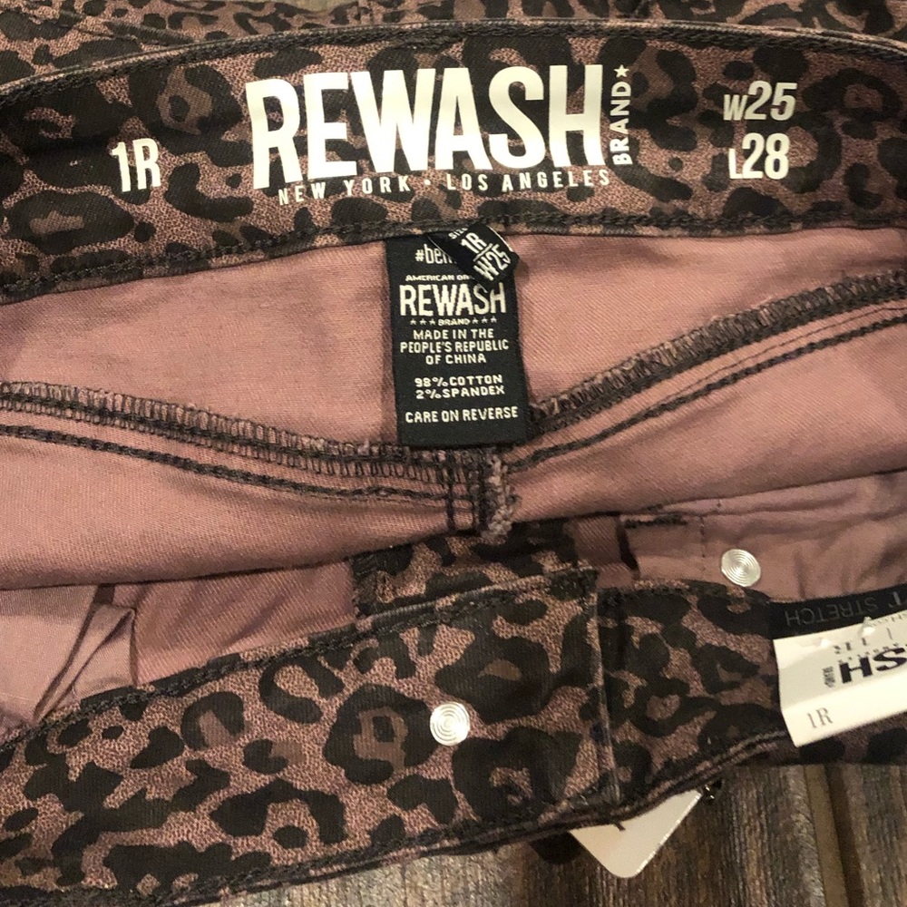 Rewash Mid Rise Skinny Jeans - Picture 4 of 11